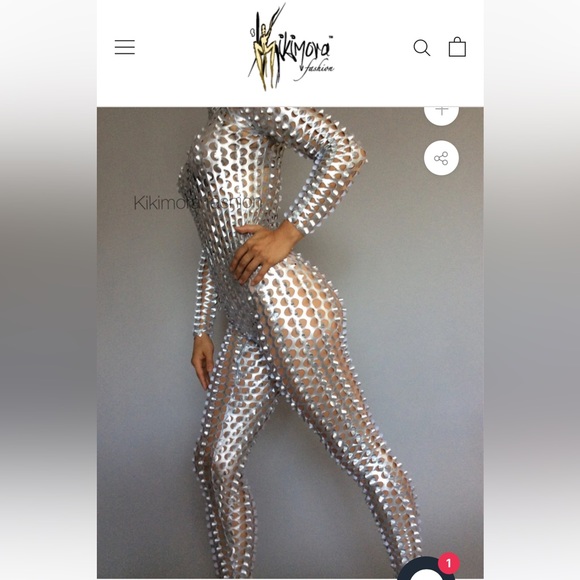 Dance costume.  Kikimora Fashions. - Picture 1 of 3